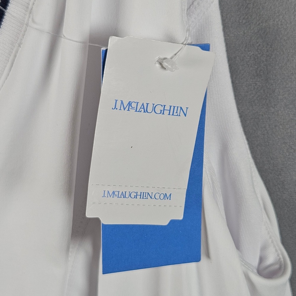 NEW J.McLaughlin Azra Tennis Dress Womens 4 White Sleeveless Pleated Athletic - Picture 4 of 9